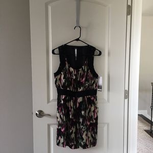 Kensie Watercolor Dress- Size Medium